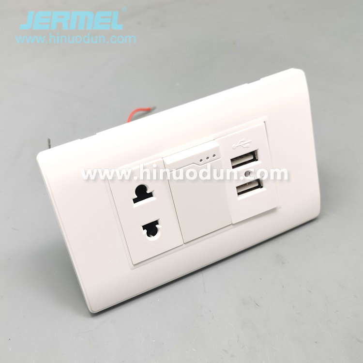 socket+switch+USB